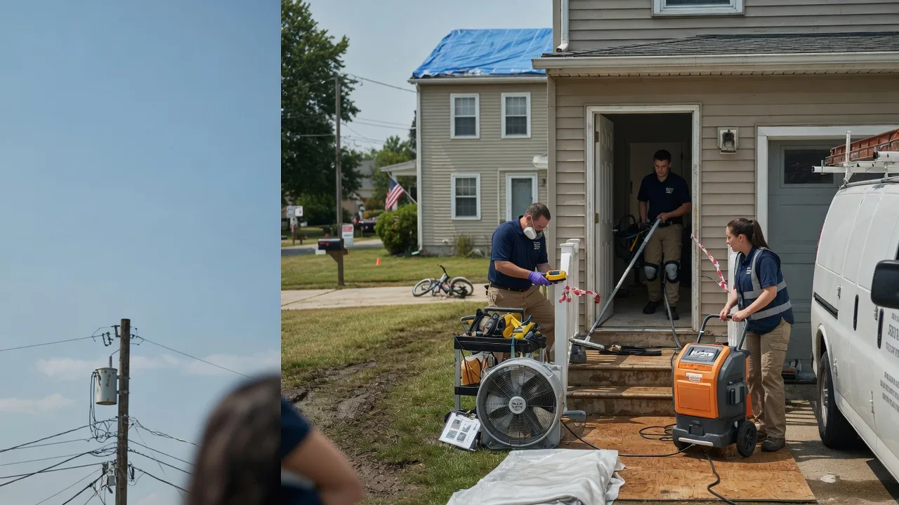 Water Damage Repair in Mclemoresville, TN near me